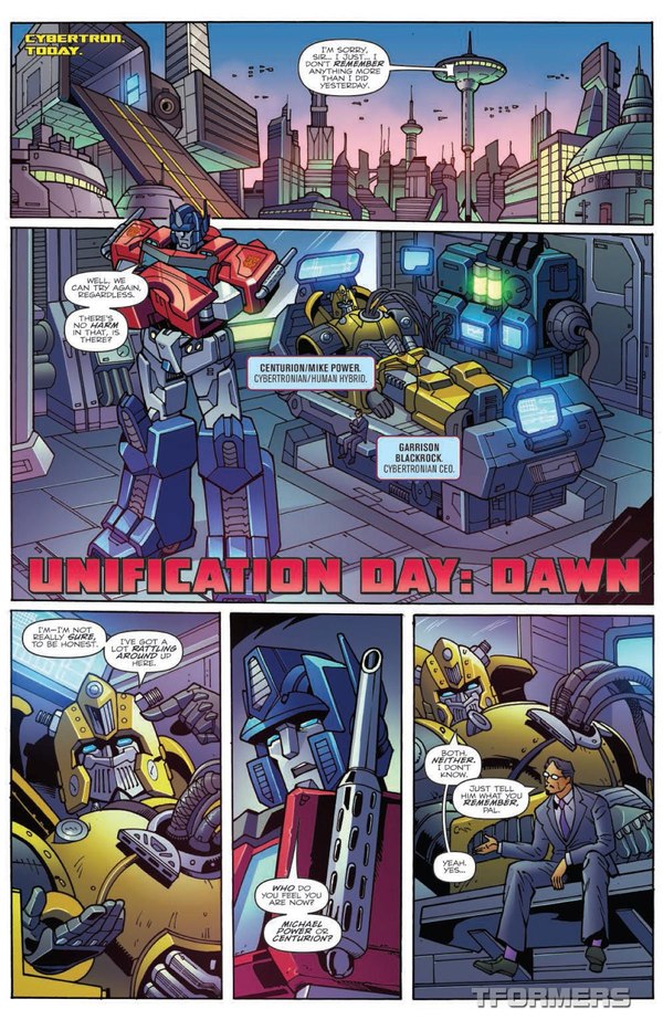 First Strike Optimus Prime Full Comic Book Preview  (4 of 7)